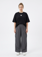 Minimal Heart Cotton T-Shirt