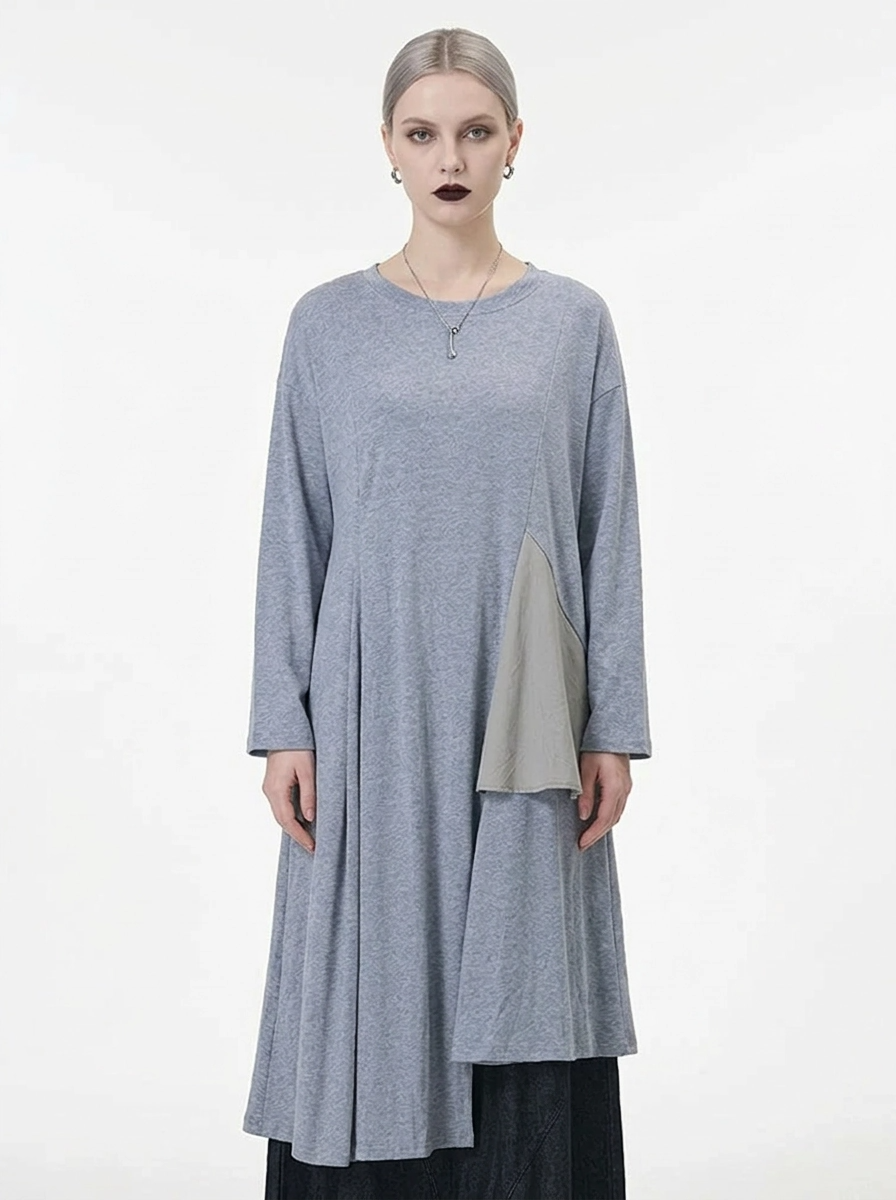 Asymmetrical Minimal Dress-SimpleModerne