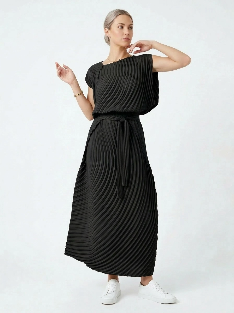 Pleated Minimal Two-Piece Set-SimpleModerne