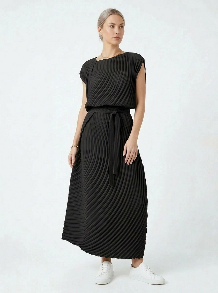 Pleated Minimal Two-Piece Set-SimpleModerne