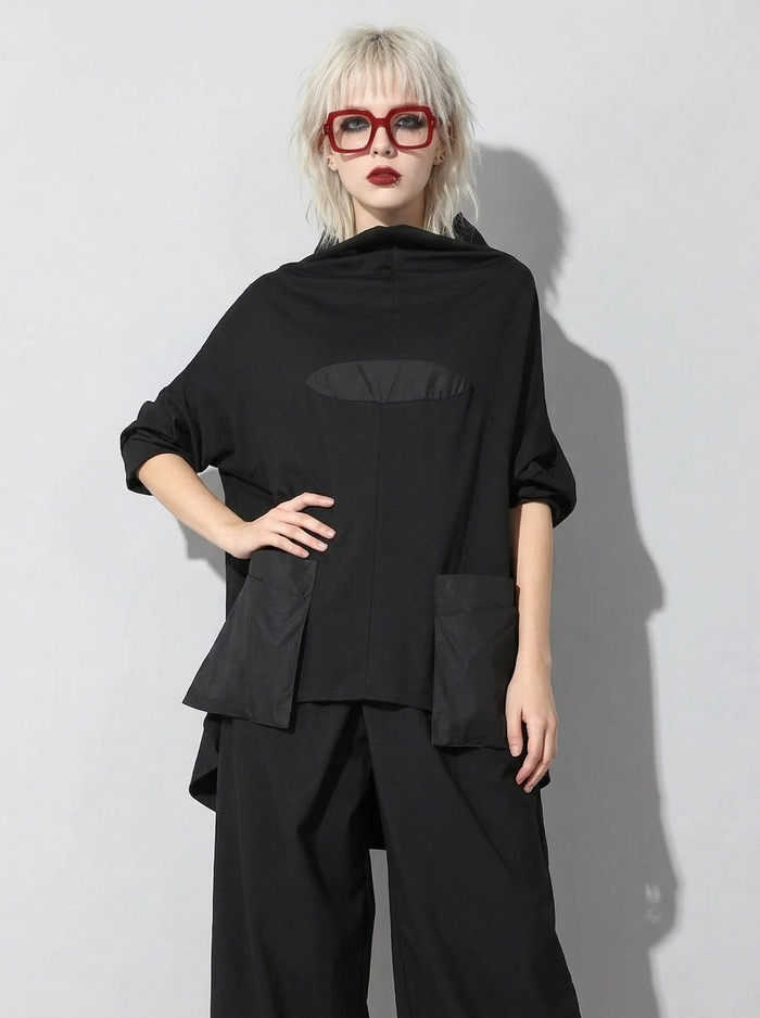 Jazz Up Maxi Pocket Pullover-SimpleModerne