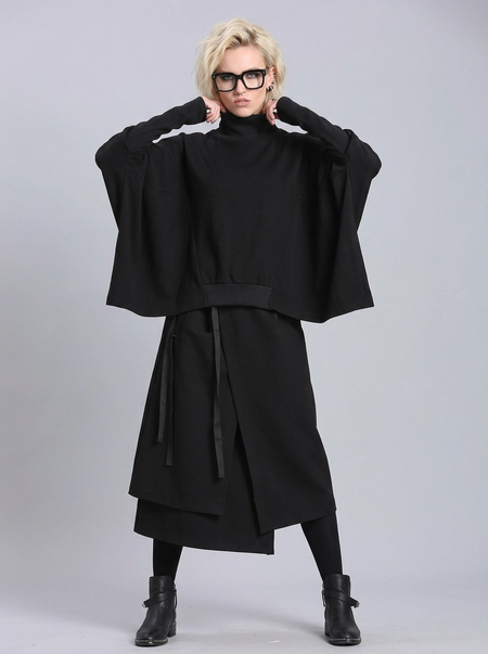 Exclusive Simple Moderne Batwing Pullover-SimpleModerne