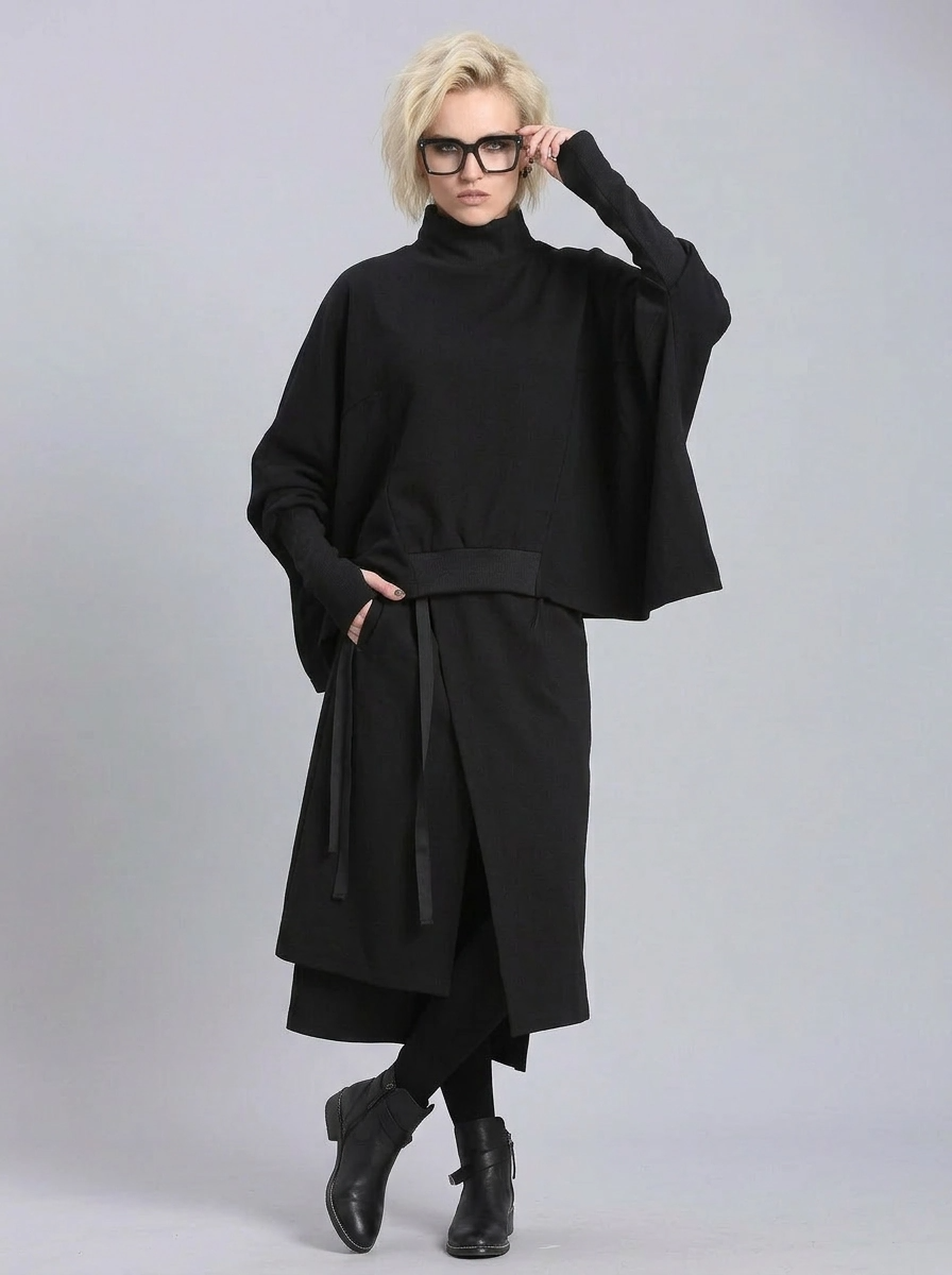 Exclusive Simple Moderne Batwing Pullover-SimpleModerne