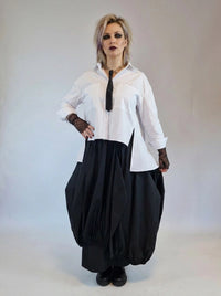 Simple Moderne Jazz Up Punky Basic Relaxed Fit Shirt-SimpleModerne