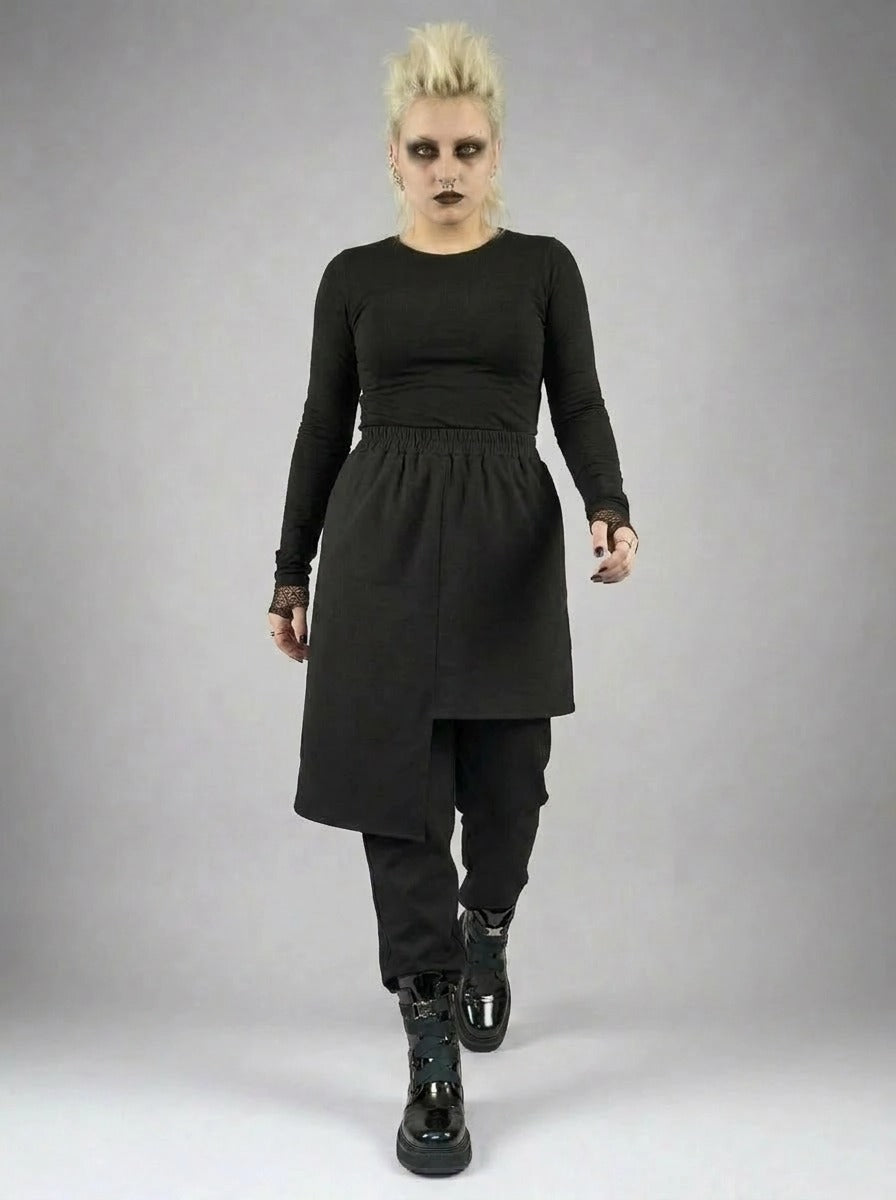 Jazz up Irregular Design Capri Pants-SimpleModerne