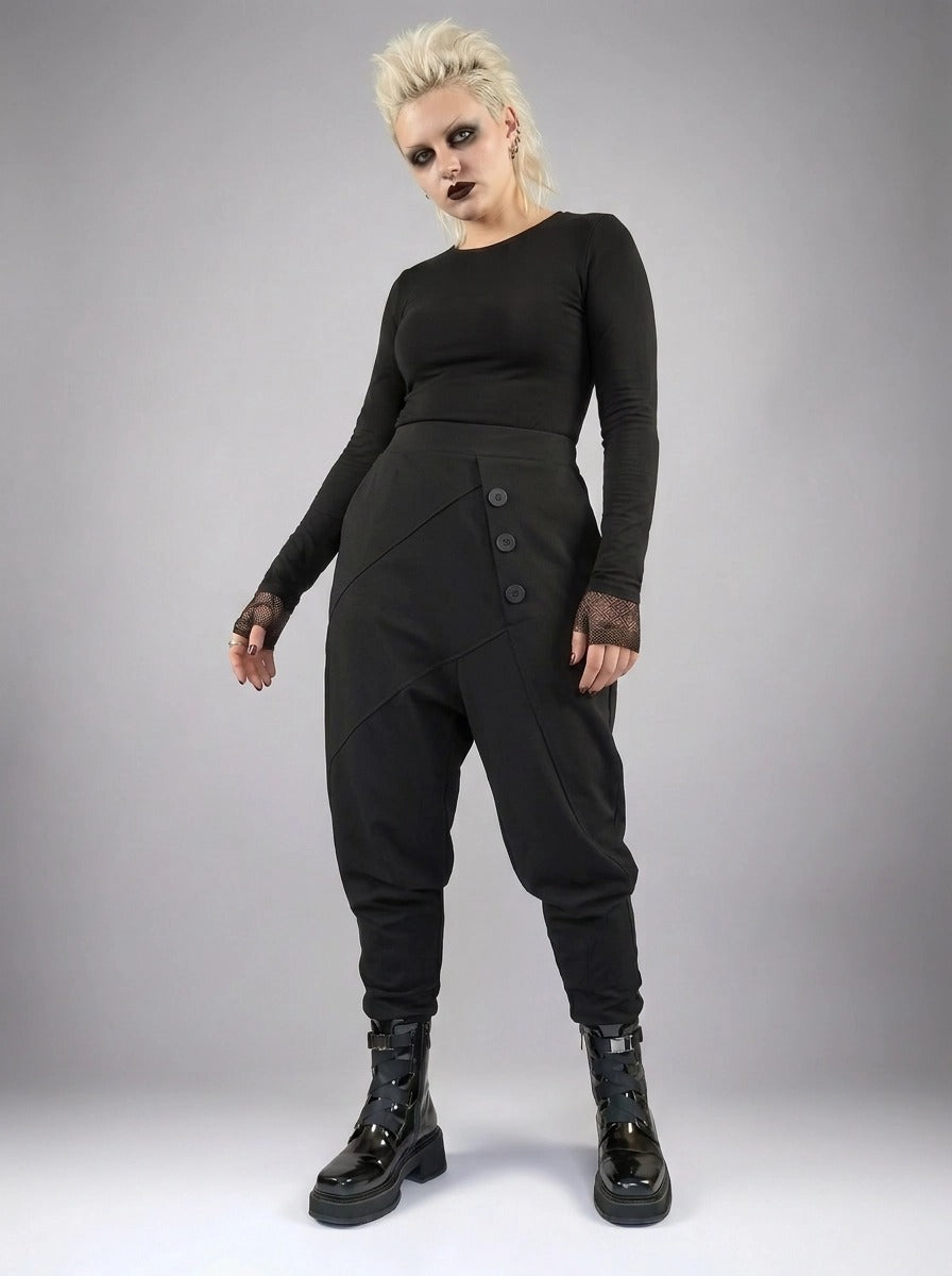 Simple Moderne Jazz Up Lite Harem Pants-SimpleModerne