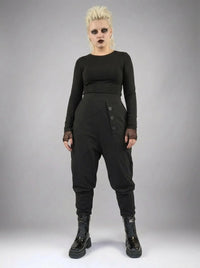 Simple Moderne Jazz Up Lite Harem Pants-SimpleModerne