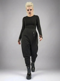 Simple Moderne Jazz Up Lite Harem Pants-SimpleModerne