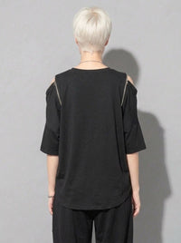 Punky Convertible Zip T-Shirt-SimpleModerne