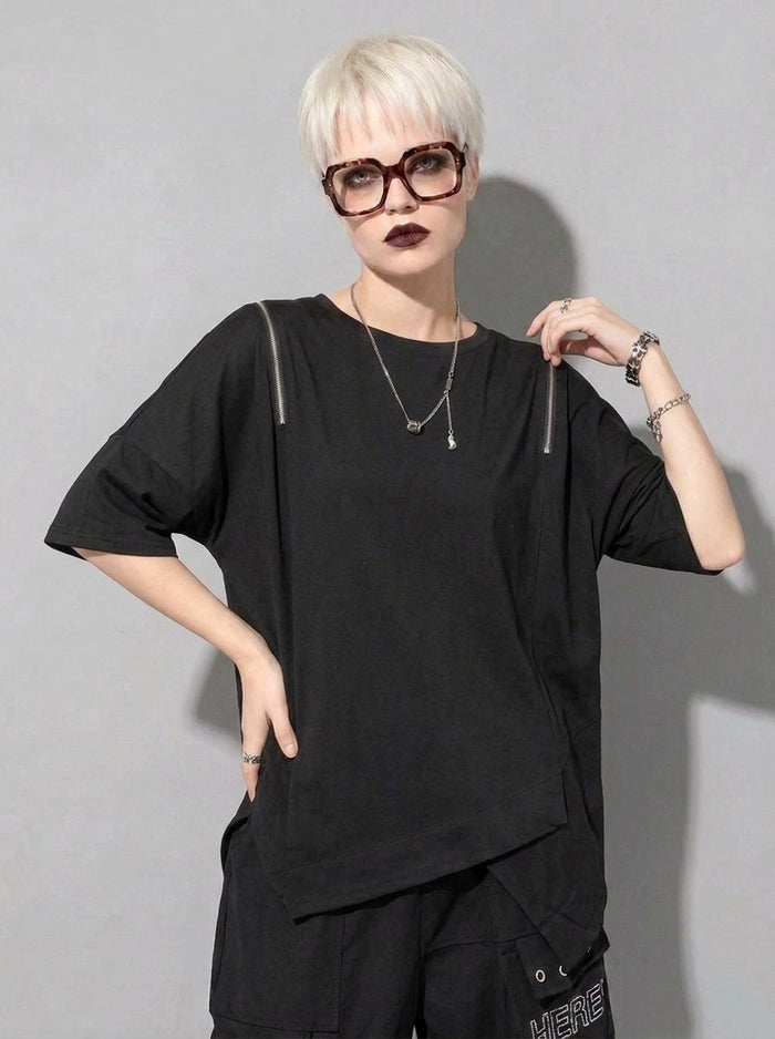 Punky Convertible Zip T-Shirt