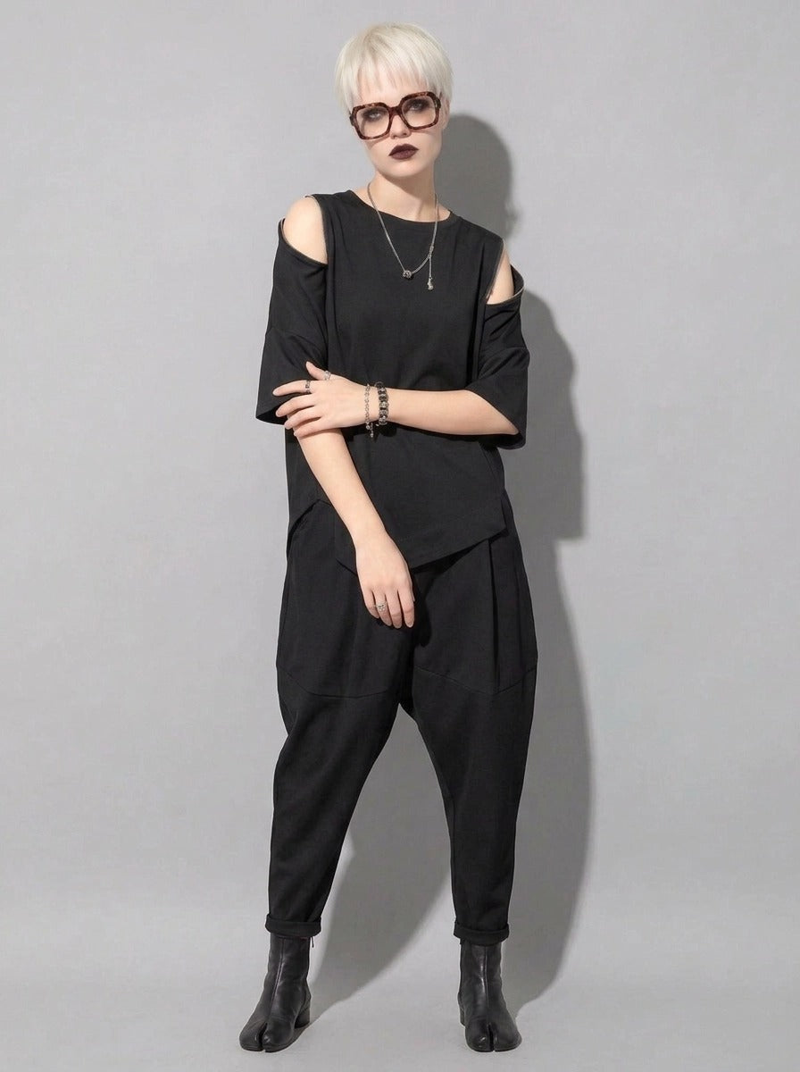 Punky Convertible Zip T-Shirt-SimpleModerne