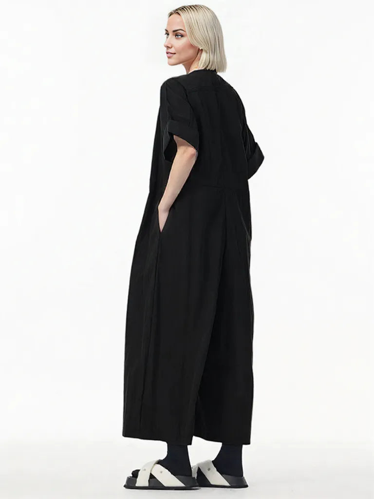 Punky Relaxed Jumpsuit – Bold, Edgy & Effortlessly Cool-SimpleModerne