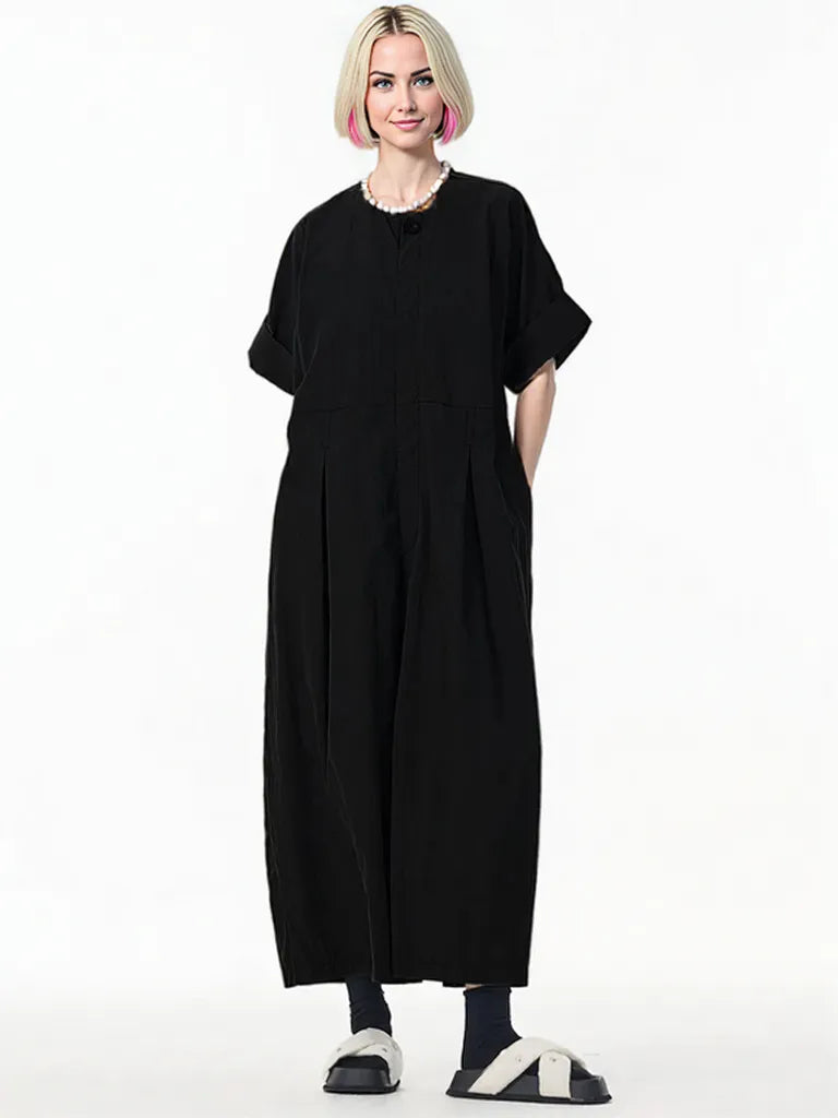 Punky Relaxed Jumpsuit – Bold, Edgy & Effortlessly Cool-SimpleModerne