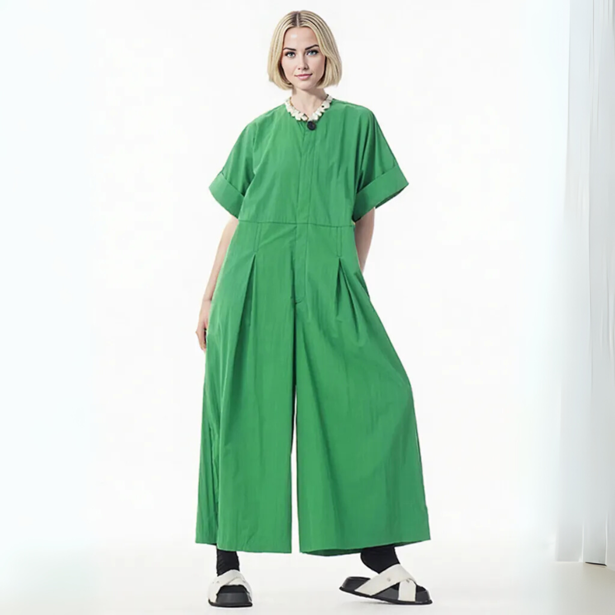 Punky Relaxed Jumpsuit – Bold, Edgy & Effortlessly Cool-SimpleModerne
