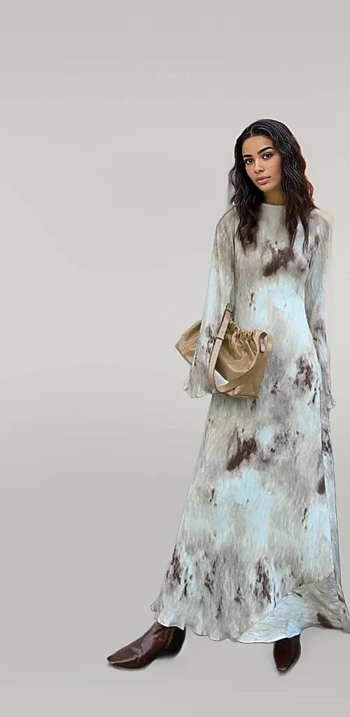 french bohemian maxi dress Boho Blooms Maxi Dress in French Vanilla