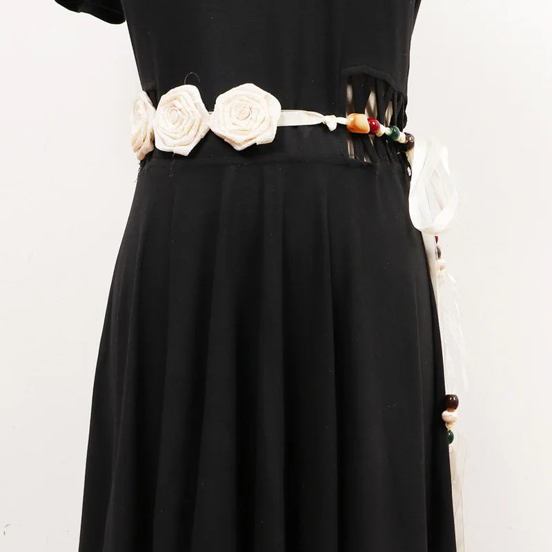 Ribbon Rose Belt