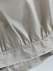 Relaxed Balloon Trousers – Soft Khaki-SimpleModerne