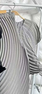 Pleated Minimal Two-Piece Set-SimpleModerne