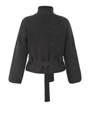 Belted sweater-SimpleModerne