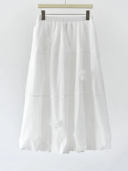Voluminous Balloon Midi Skirt-SimpleModerne