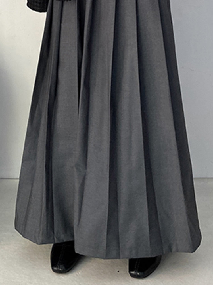 Jazz Up Chic Pleated Skirt-SimpleModerne