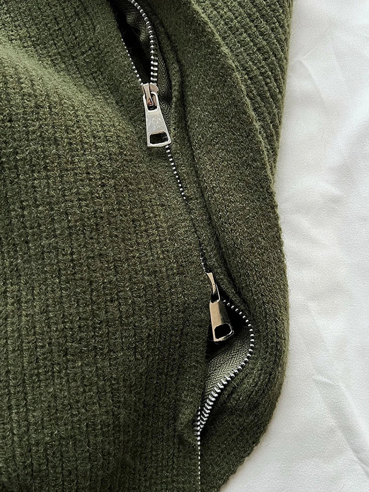 Belted sweater-SimpleModerne