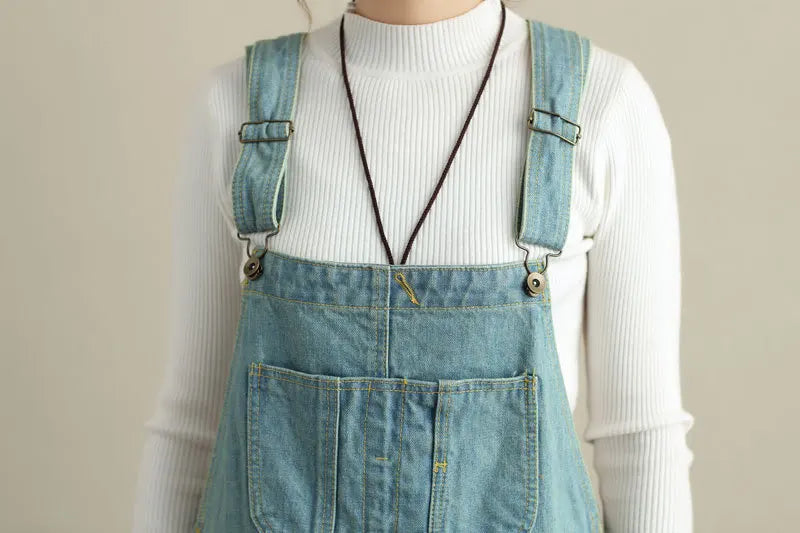 Utility Chic Denim Overalls – 2 Colors-SimpleModerne