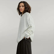 Casual Minimal Goth Tassel Design Pullover-SimpleModerne