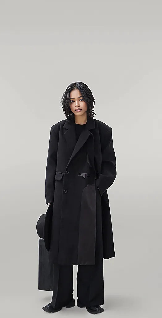 Japanese Style Oversized Fit Coat-SimpleModerne