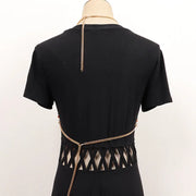 Pearl Chain Body Harness – Statement Draped Chest Jewelry-SimpleModerne