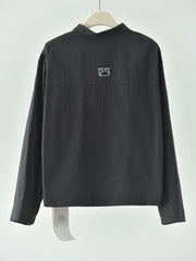 Playful Cat Print Shirt Blouse