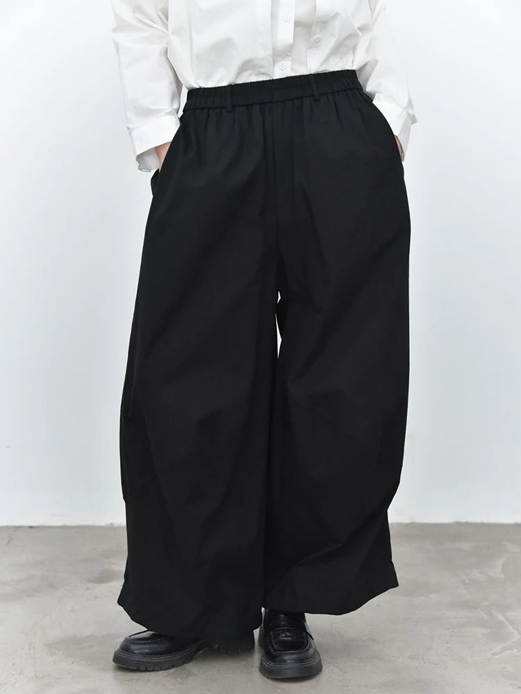 Sculptural Volume Trousers-SimpleModerne