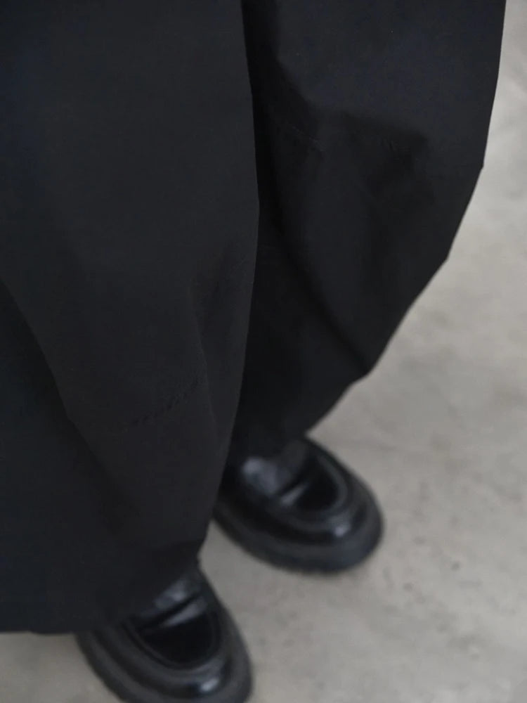 Sculptural Volume Trousers-SimpleModerne