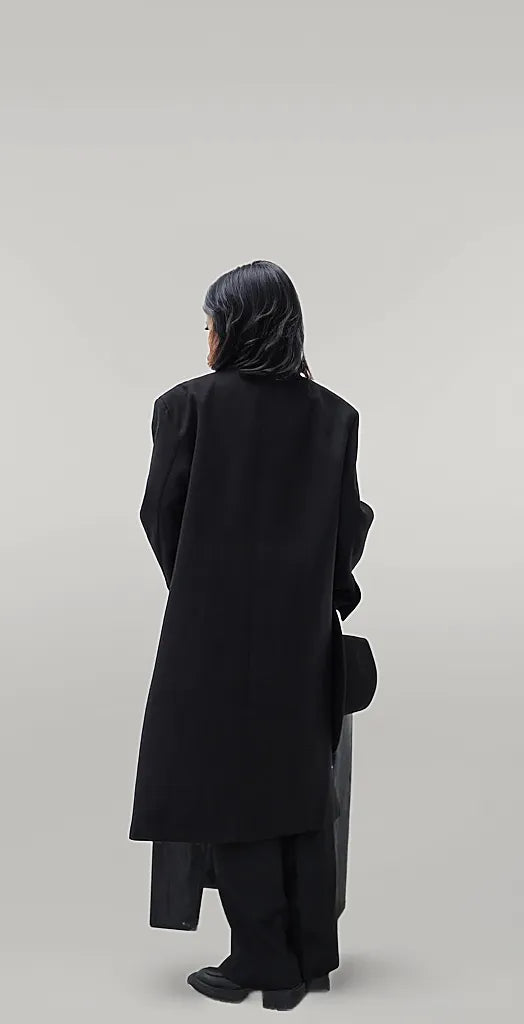 Japanese Style Oversized Fit Coat-SimpleModerne
