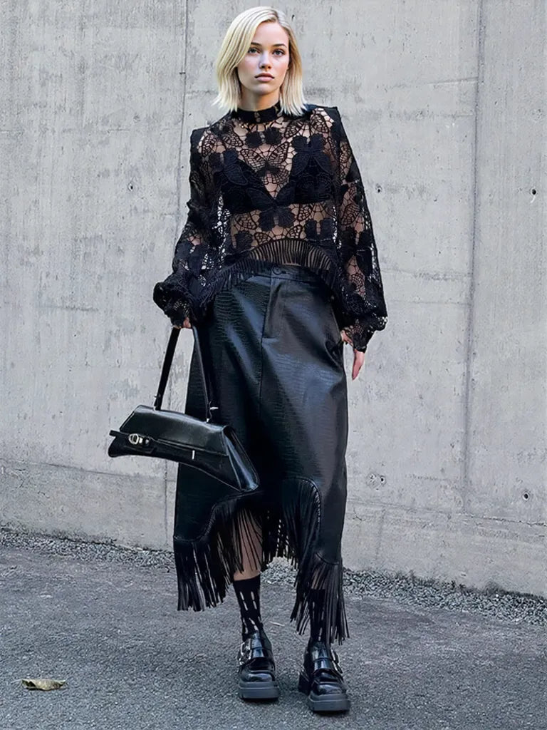 Lace Sweater-SimpleModerne