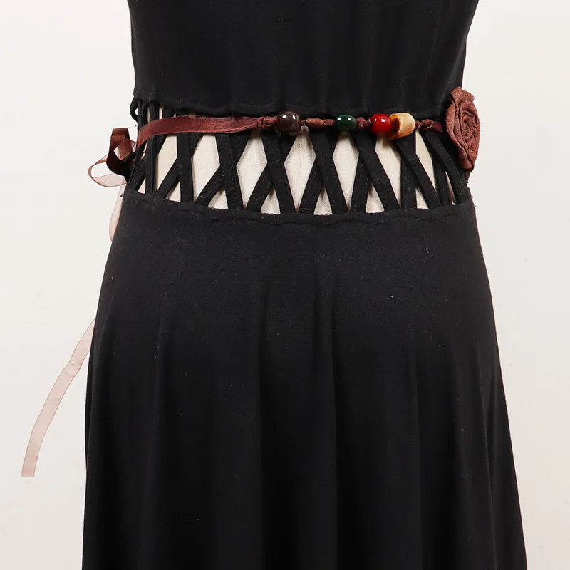 Ribbon Rose Belt