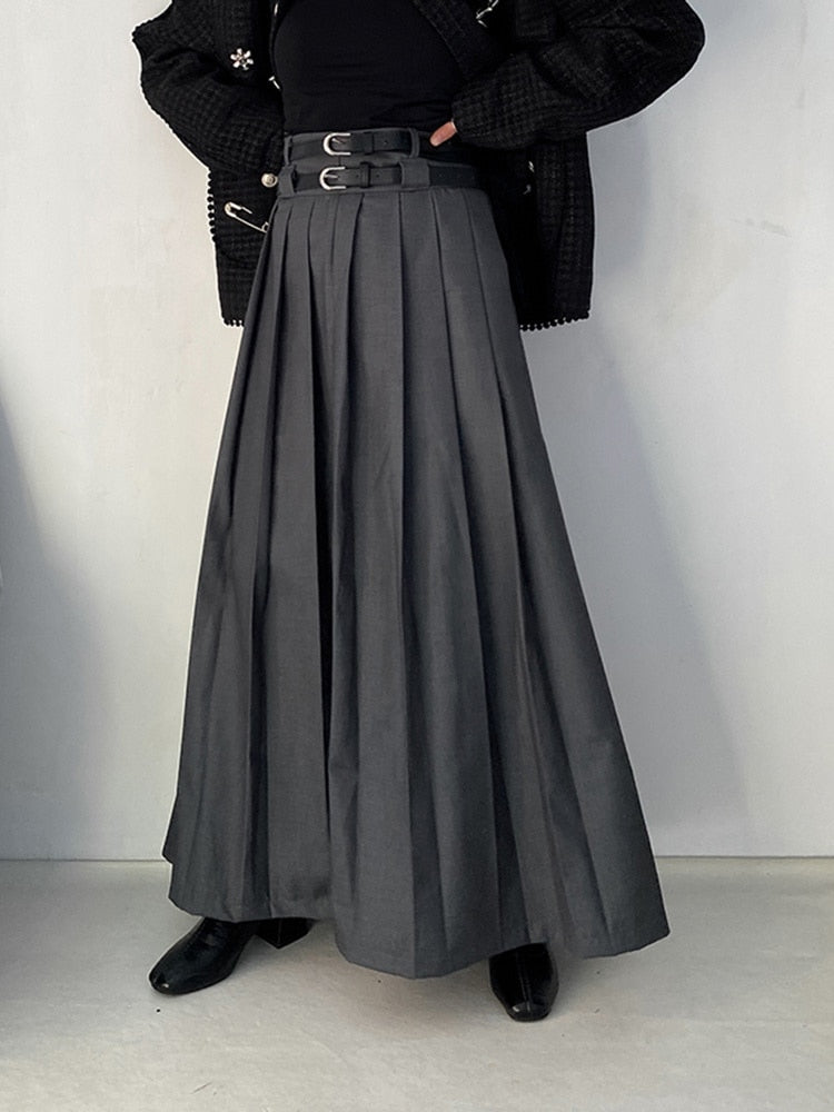 Jazz Up Chic Pleated Skirt-SimpleModerne