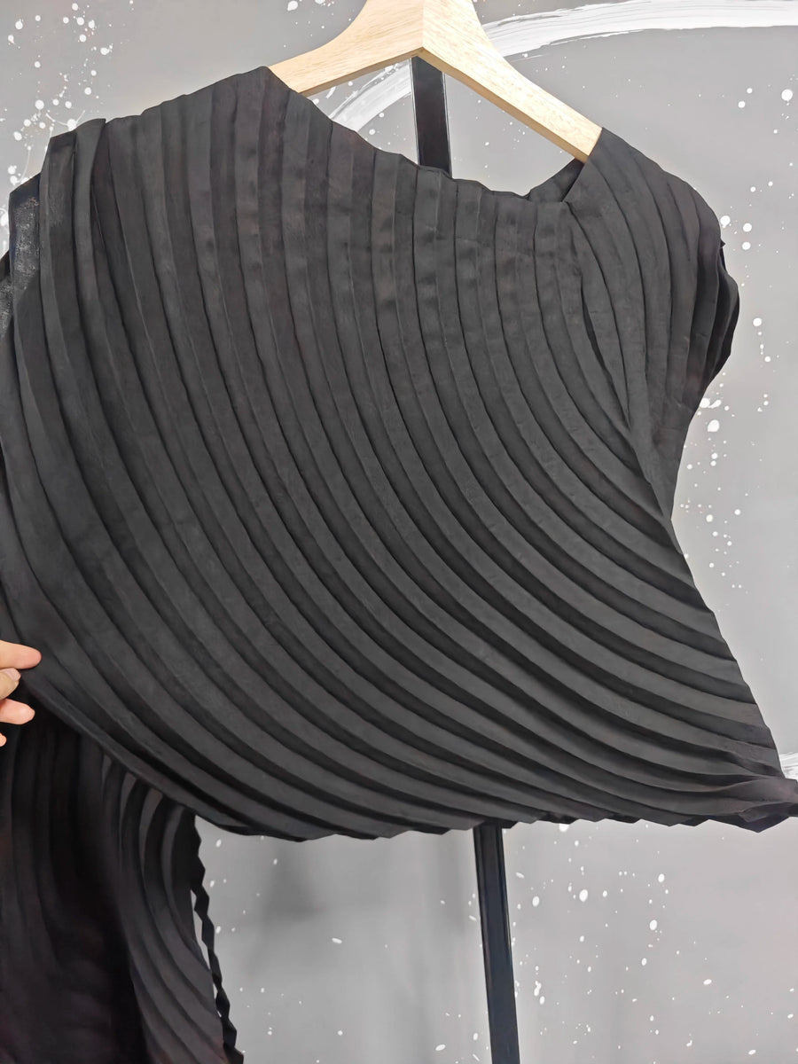 Pleated Minimal Two-Piece Set-SimpleModerne