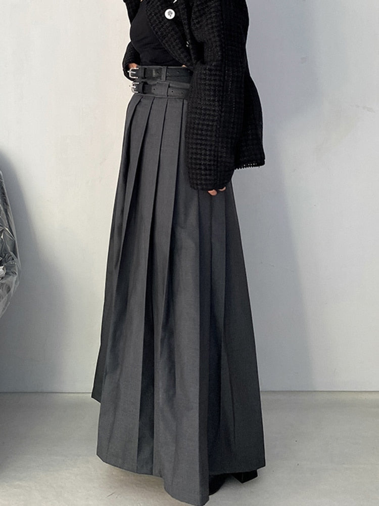 Jazz Up Chic Pleated Skirt-SimpleModerne
