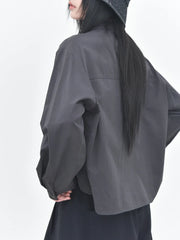 Playful Cat Print Shirt Blouse