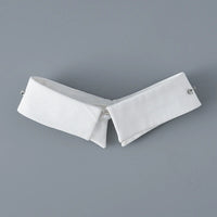 Embellished Detachable Collar – Minimal Gothic Pearl Accent-SimpleModerne
