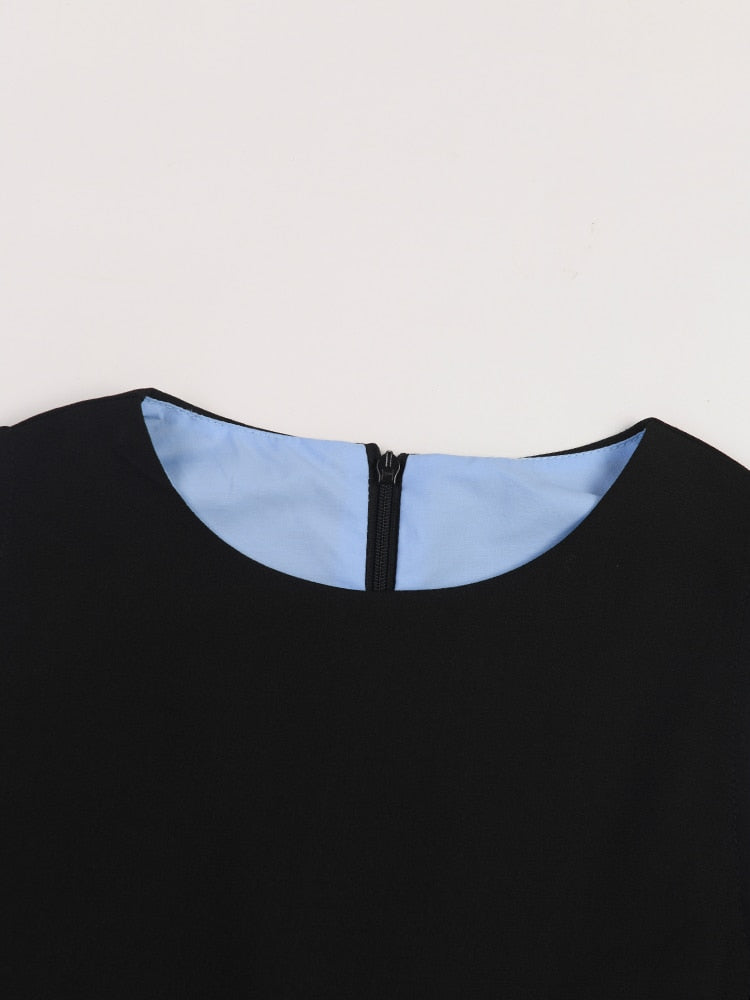 Jazz Up Irregular Design Layered Oversize Fit Shirt-SimpleModerne