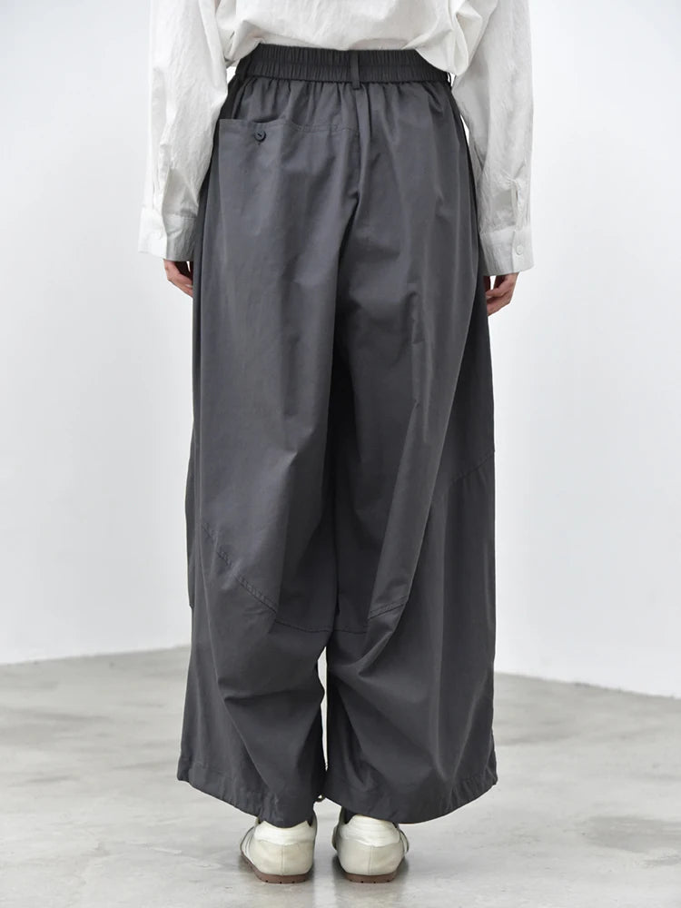 Sculptural Volume Trousers-SimpleModerne