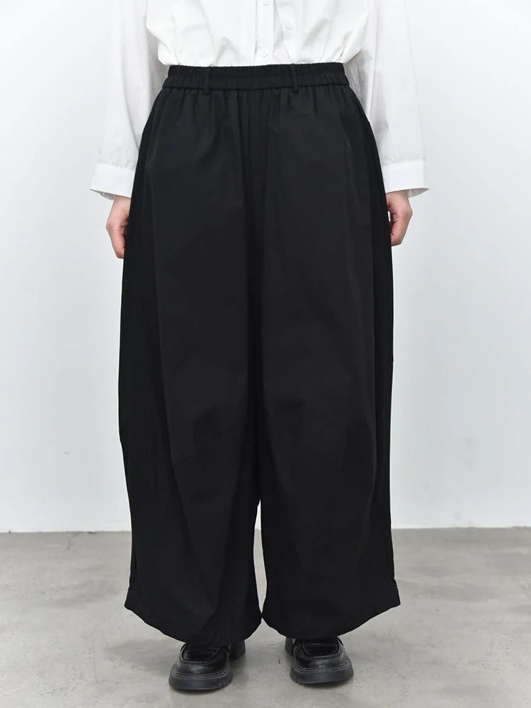 Sculptural Volume Trousers-SimpleModerne