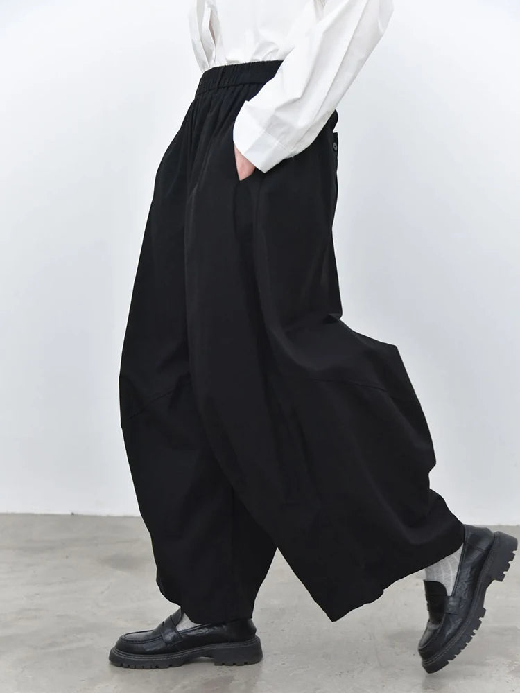 Sculptural Volume Trousers-SimpleModerne