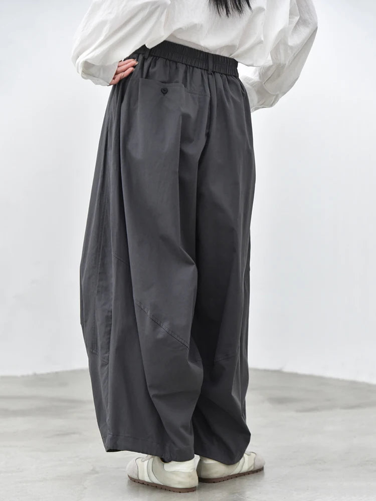Sculptural Volume Trousers-SimpleModerne