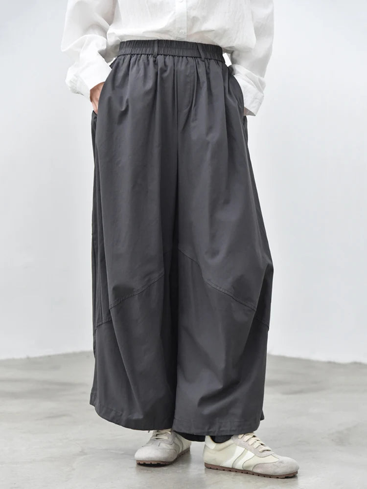 Sculptural Volume Trousers-SimpleModerne