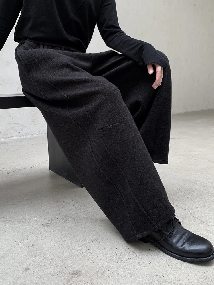 Miss Winter Punk Warm Trousers-SimpleModerne
