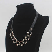 Industrial Chain Choker Necklace