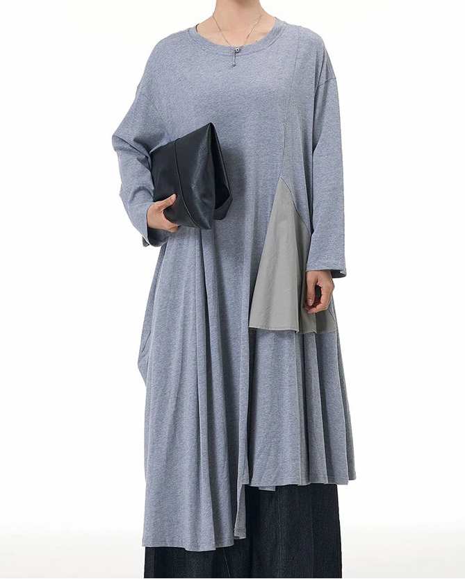 Asymmetrical Minimal Dress-SimpleModerne